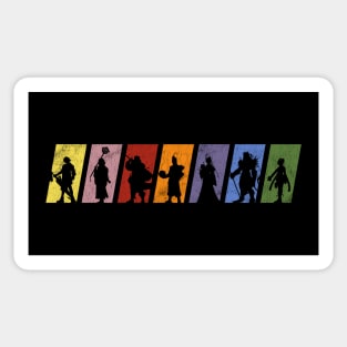 FFX Character Silhouettes Sticker